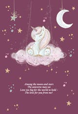 Unicorn Wishes - Happy Birthday Card